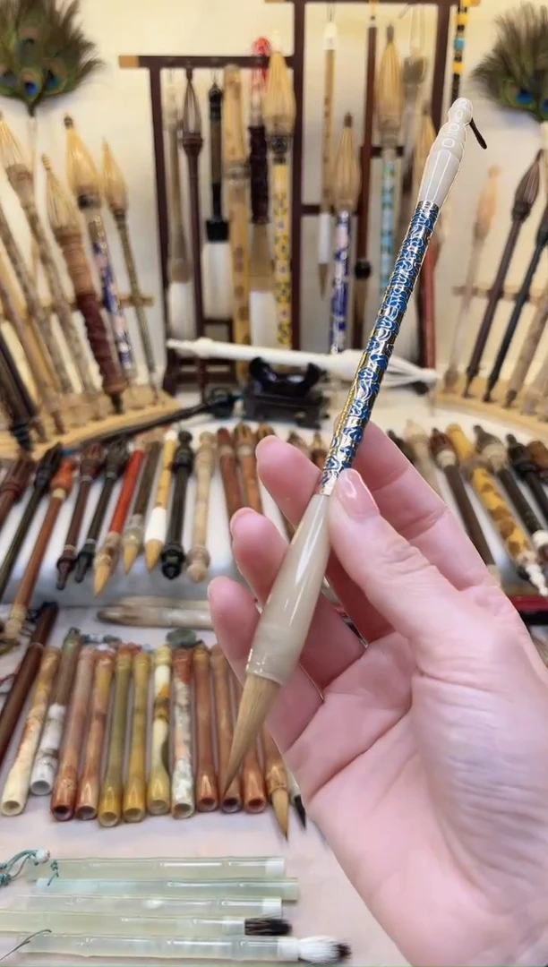 【清水试笔，拒绝蘸墨】墨琳笔庄毛笔1支