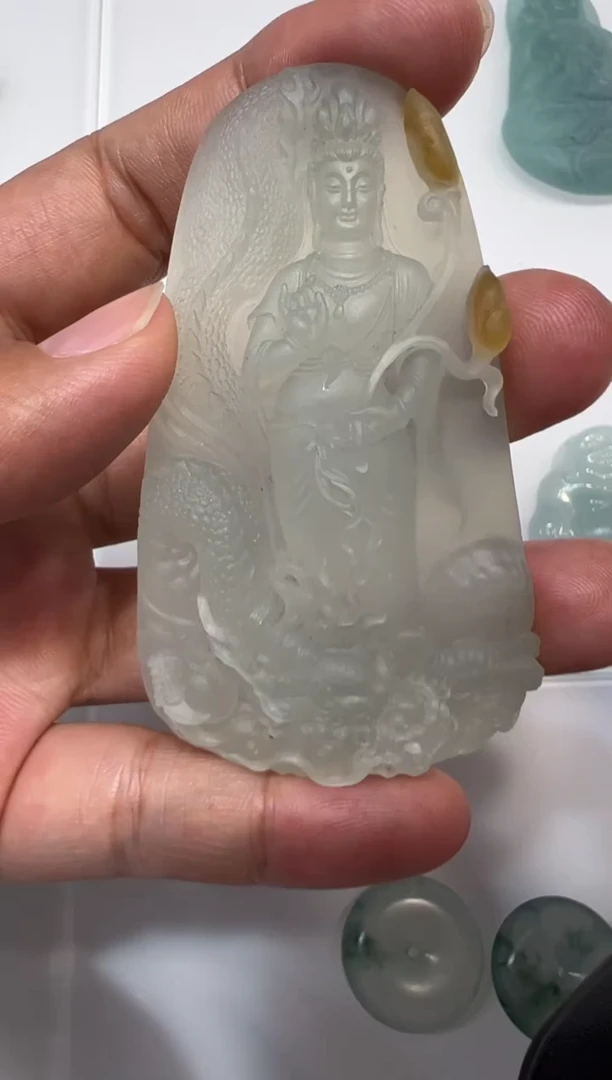 未镶嵌定制翡翠牌子
