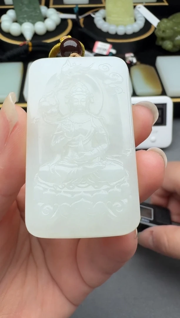 颈饰未镶嵌和田玉4