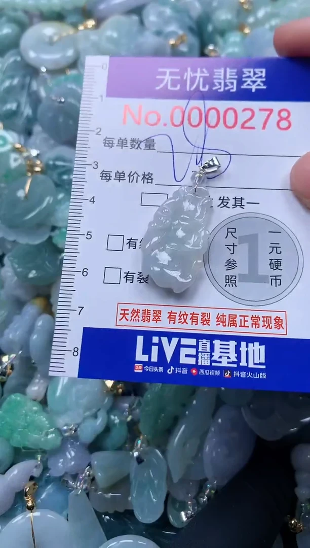 颈饰未镶嵌翡翠278