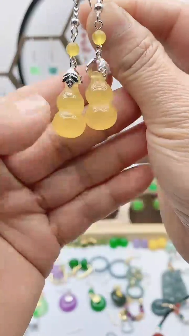 未镶嵌耳饰玛瑙/玉髓718