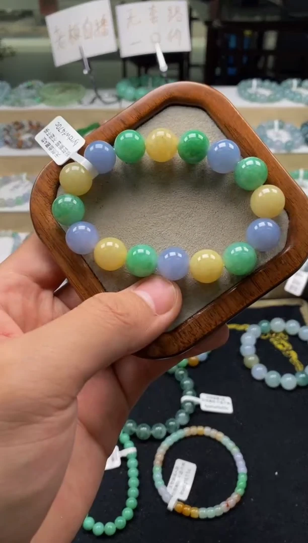 未镶嵌手链翡翠天然A货翡翠