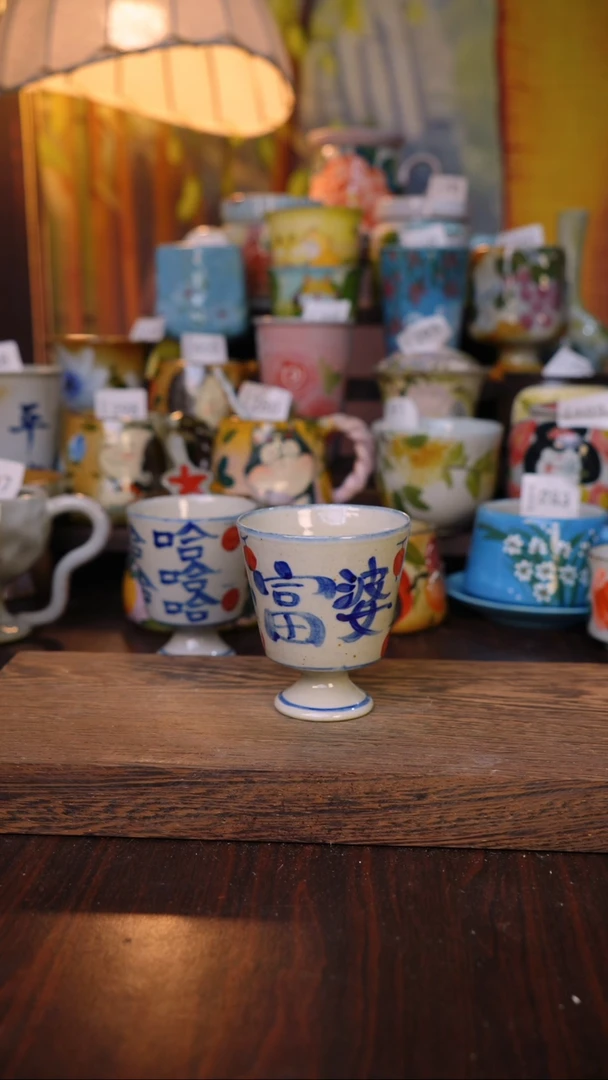 摆件泥垚手作 景德镇手工手绘器物