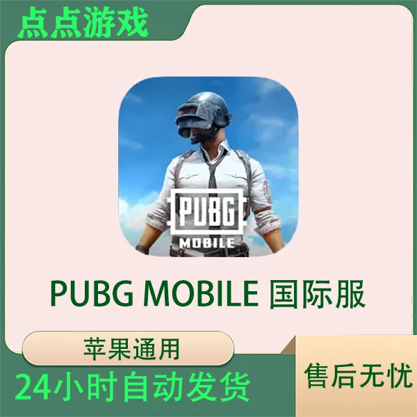 PUBG MOBILE 国际服 刺激战场苹果游戏安装服务