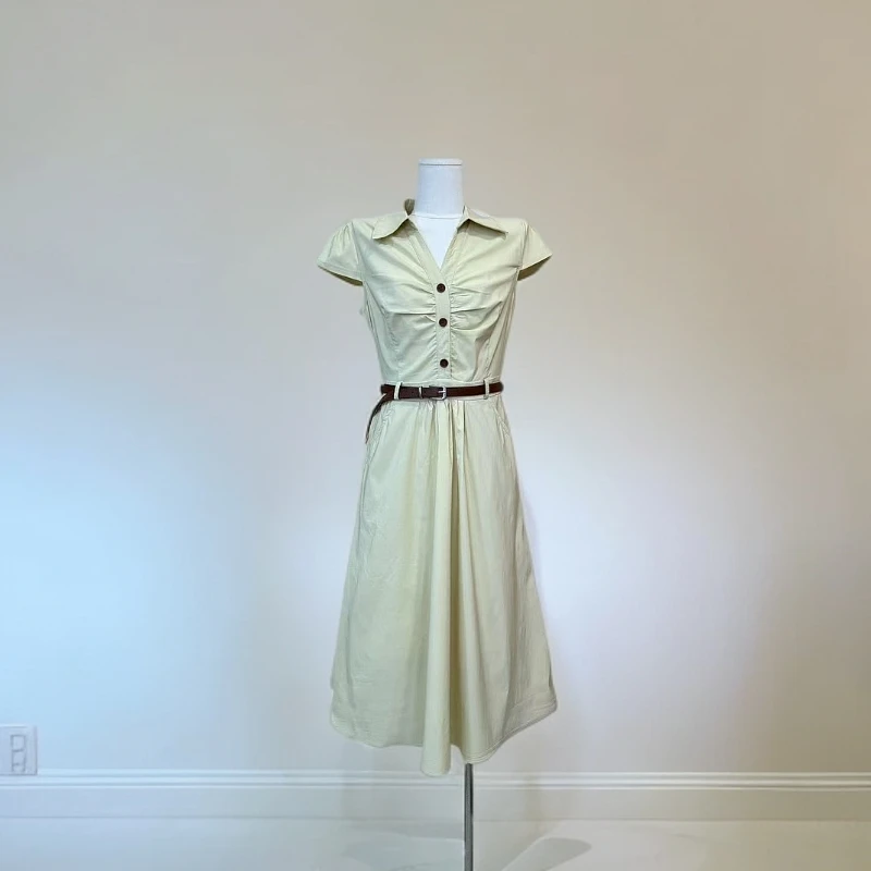 2535连衣裙女款时尚百搭简约时尚连衣裙