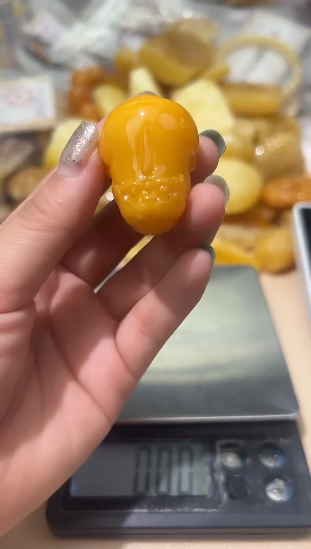 未镶嵌蜜蜡裸石蜜蜡吊坠