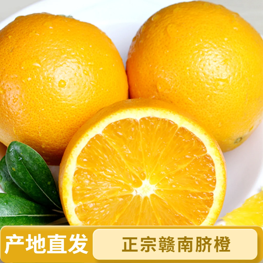 【正宗赣南脐橙】江西赣南脐橙老树橙子寻乌脐橙香甜应季水果10斤