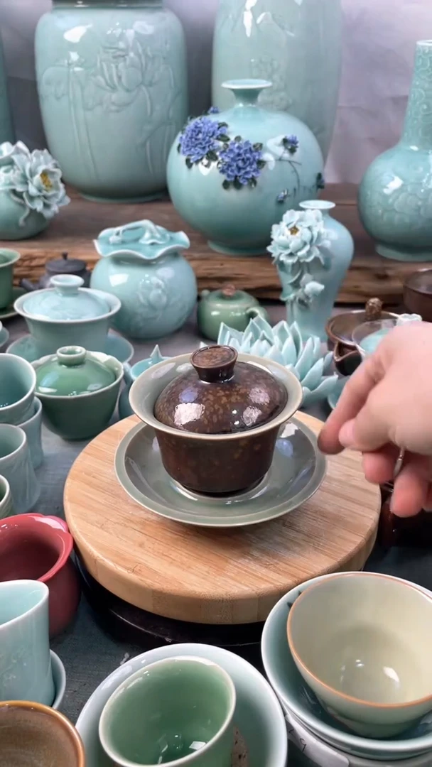 【闪购商品】特价 微瑕 慧仙青瓷
