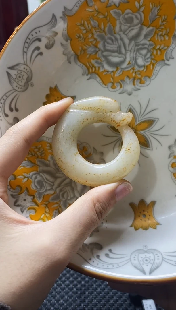 瓷片瓷片 瓷器 摆件 1个