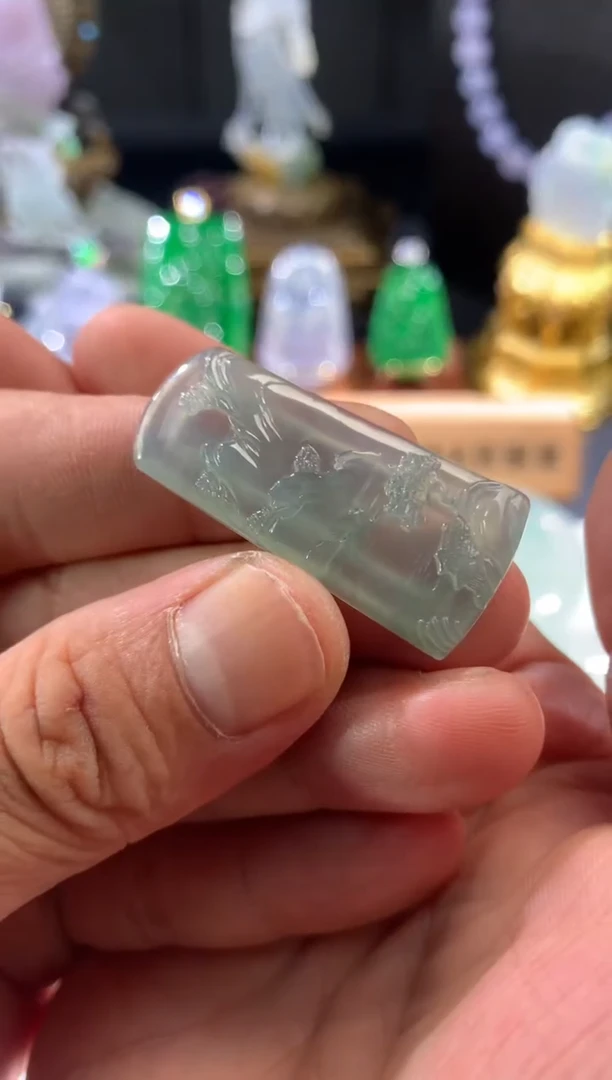 吊坠(不含链)未镶嵌翡翠天然 翡翠