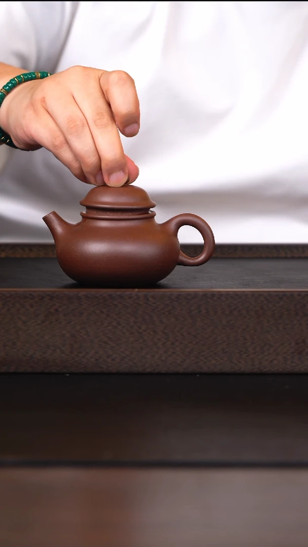 茶壶紫砂底槽青半仙口容天