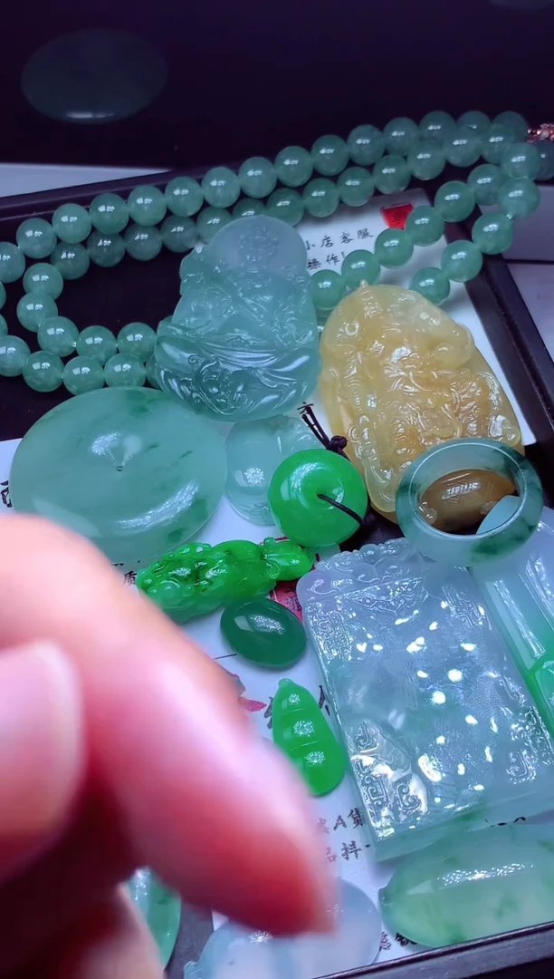 未镶嵌定制翡翠荪*#翡翠毛货定制