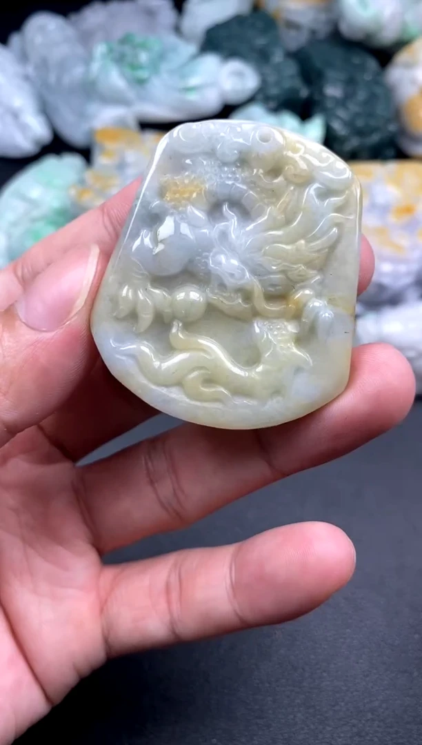 吊坠(不含链)未镶嵌翡翠1