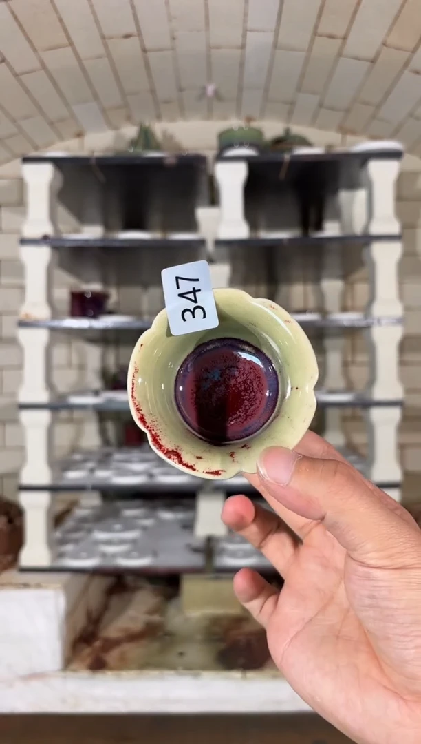 摆件精品窑变钧瓷茶器