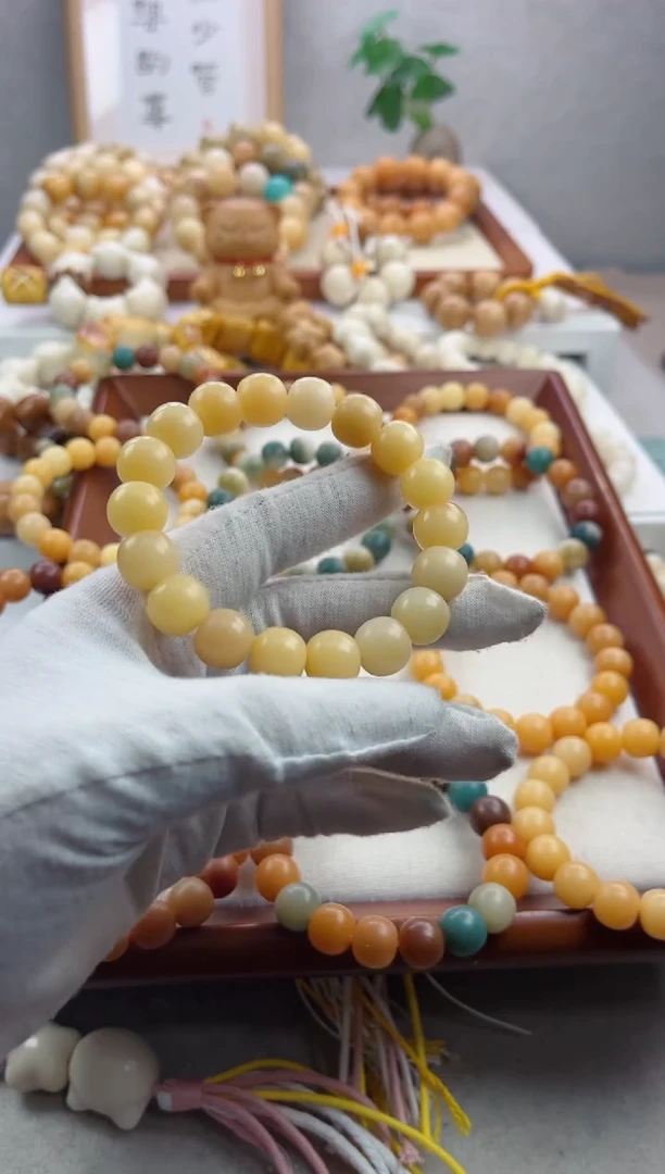 【闪购商品】菩提根/象牙果吊坠干磨苹果11*12mmG74