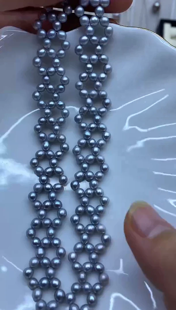 未镶嵌手链淡水珍珠手链多样性发其一