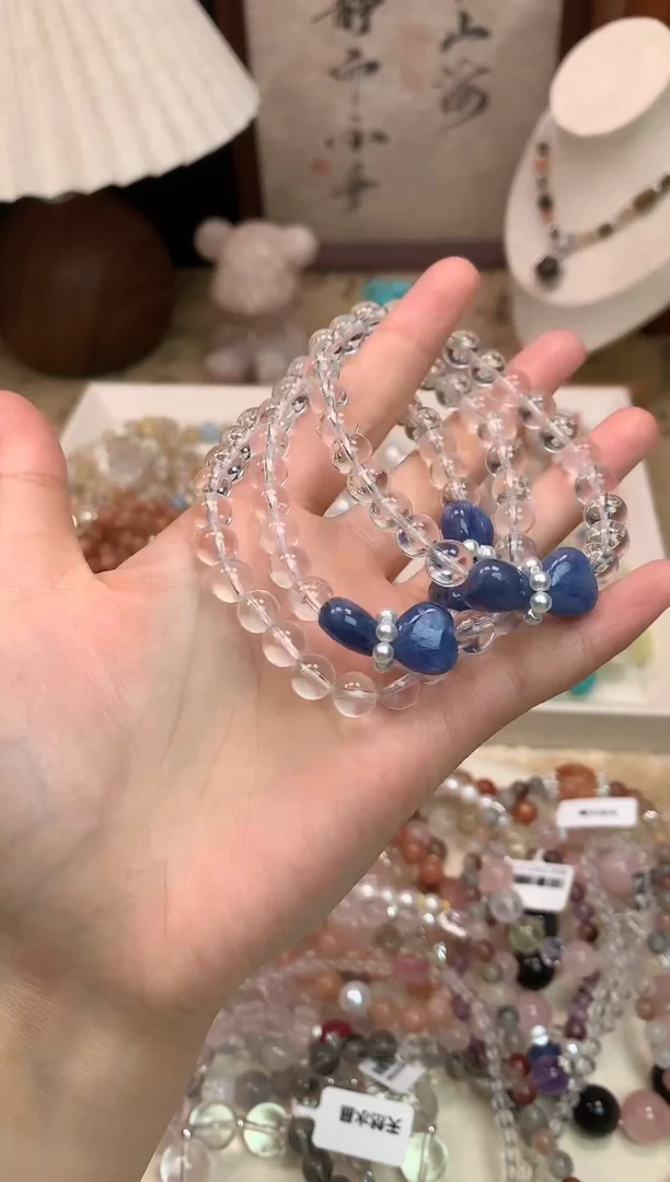 水晶手链未镶嵌390手串