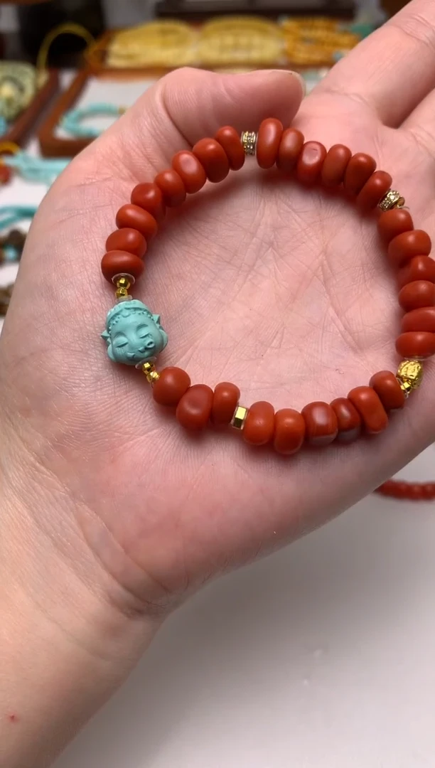 未镶嵌绿松石手链闪购