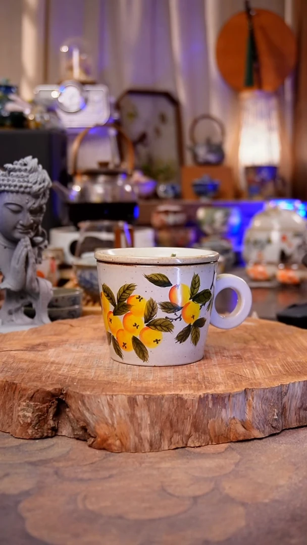 杯子琵琶手工手绘手工手绘