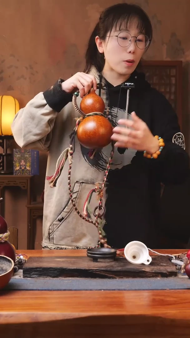 【闪购商品】414号精品大漆葫芦防腐防渗装水茶酒