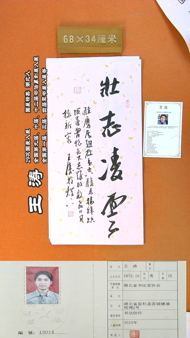 书法102R王涛书法作品