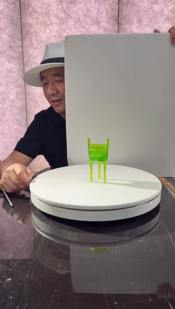 摆件CS0202020绿色三足鼎艺术摆件