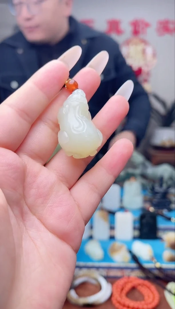 【闪购商品】和田玉挂件未镶嵌1