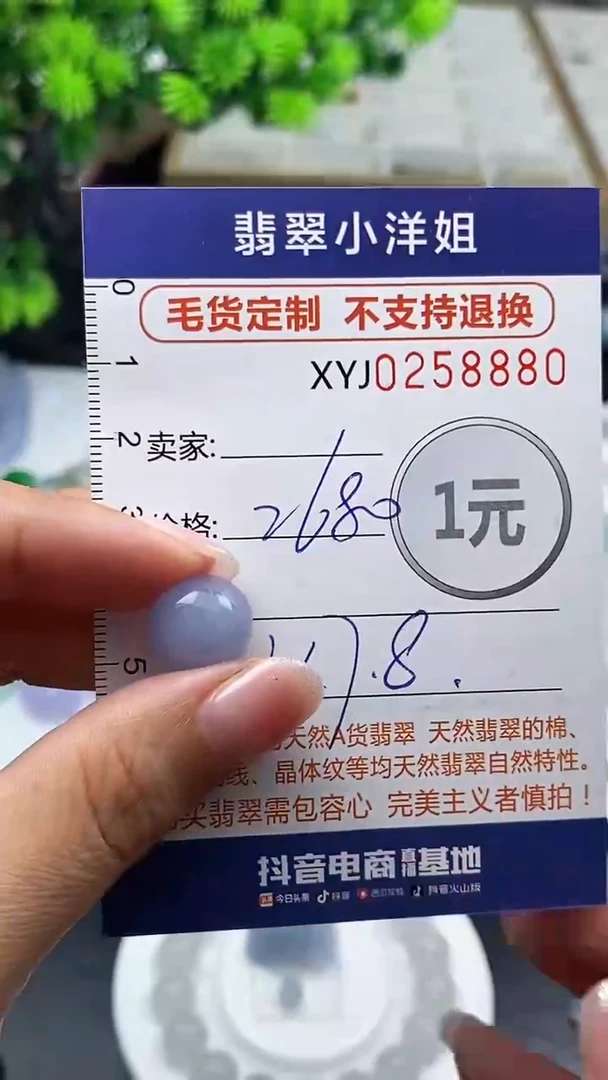 定制翡翠未镶嵌毛货商品 不退换/ 8880