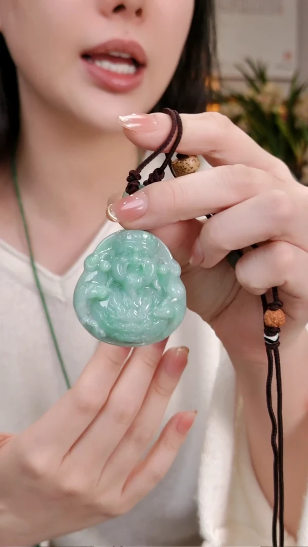 颈饰未镶嵌翡翠国风