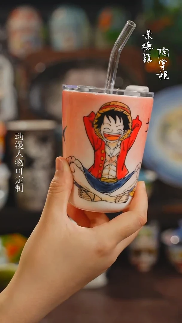 景德镇高温釉下彩纯手工手绘
