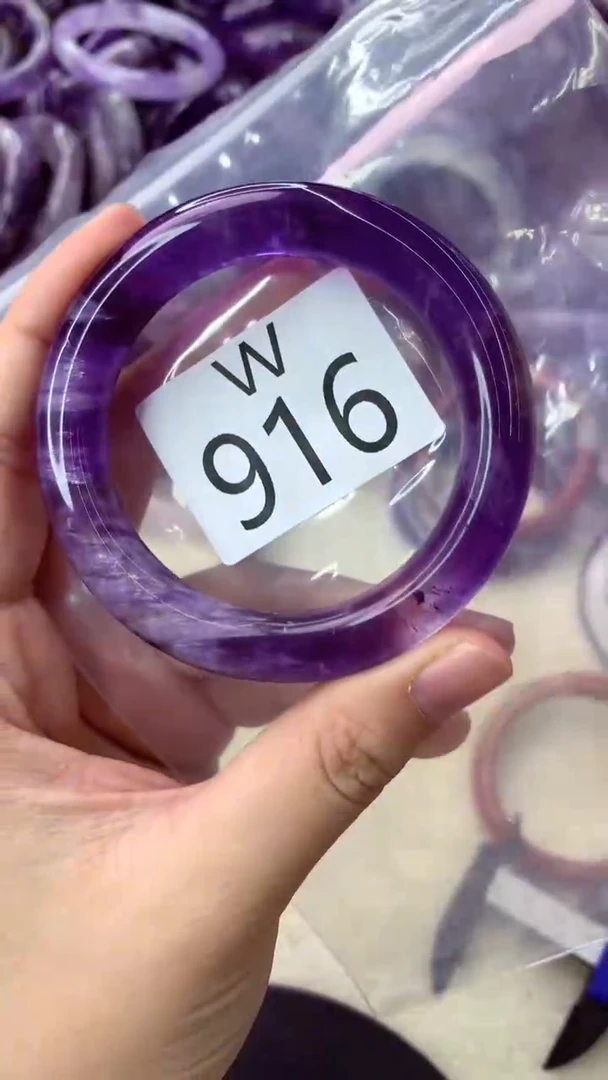 未镶嵌手镯水晶W916-52