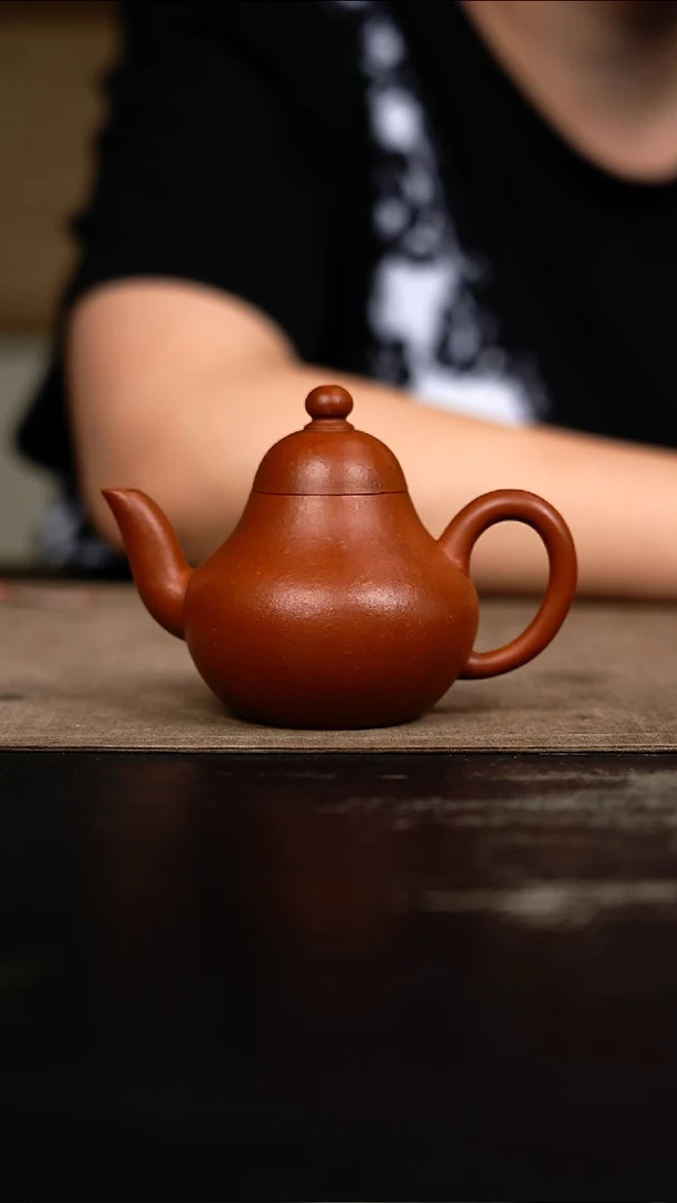 茶壶紫砂紫砂壶 朱泥 思婷 120cc