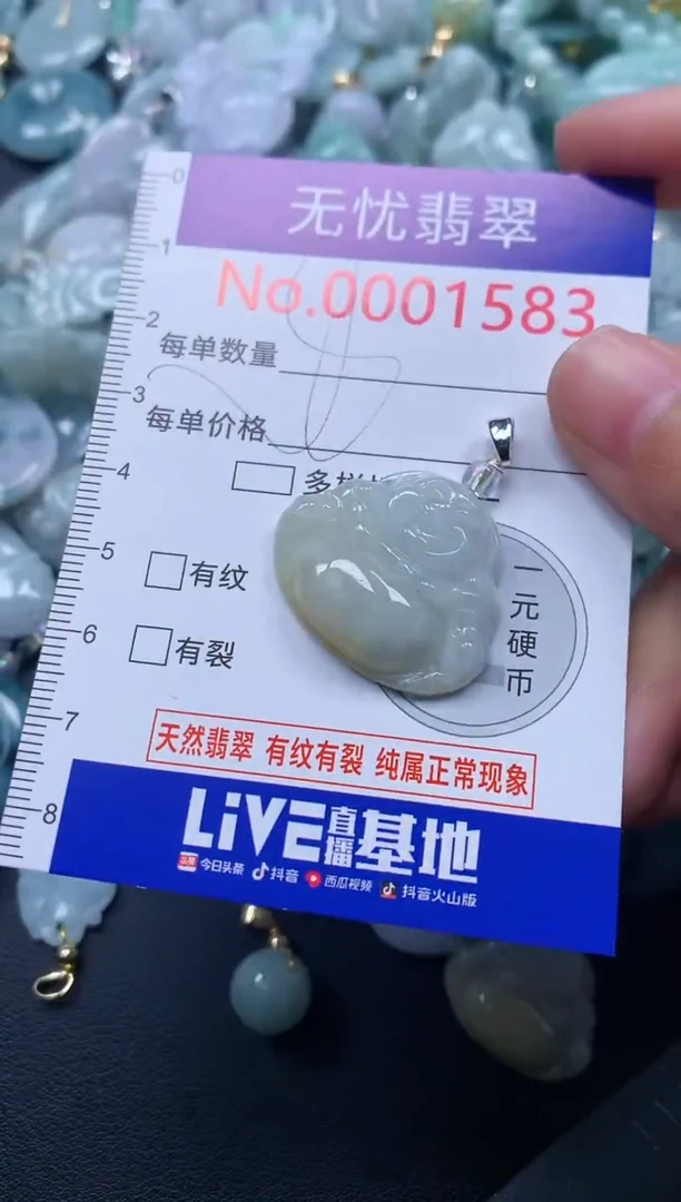 颈饰未镶嵌翡翠1583