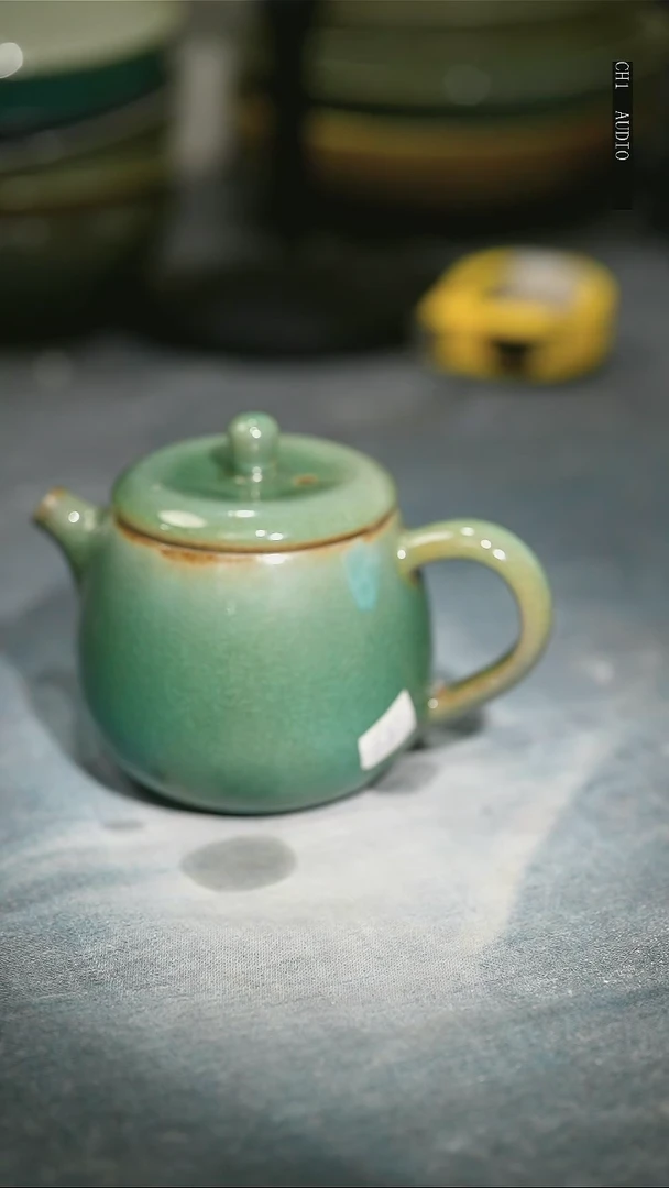 【闪购商品】碗浪鬼柴烧浪鬼家釉绘柴烧  