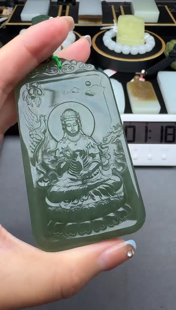 颈饰未镶嵌和田玉3
