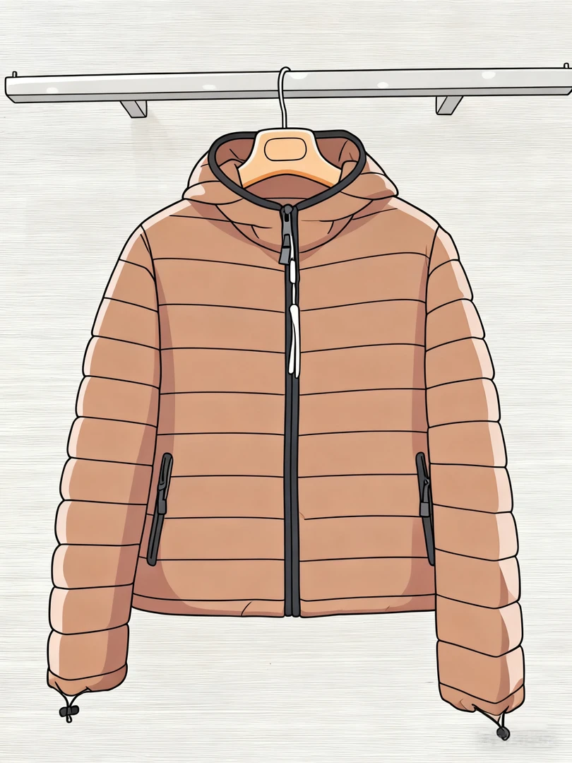 【男女同款】高奢鹅绒排骨羽夹克