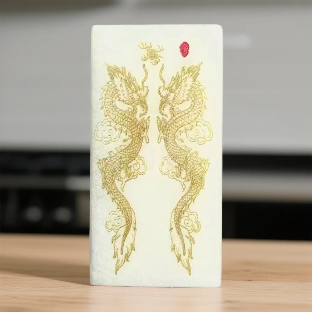 抖音质检先鉴后发出具和田玉证书天然和田玉白玉一斤以上二龙戏珠