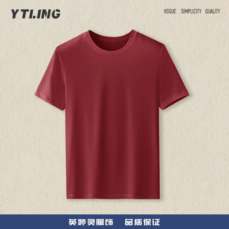 YTL-HS 英婷灵休闲舒适时尚百搭圆领短袖T恤
