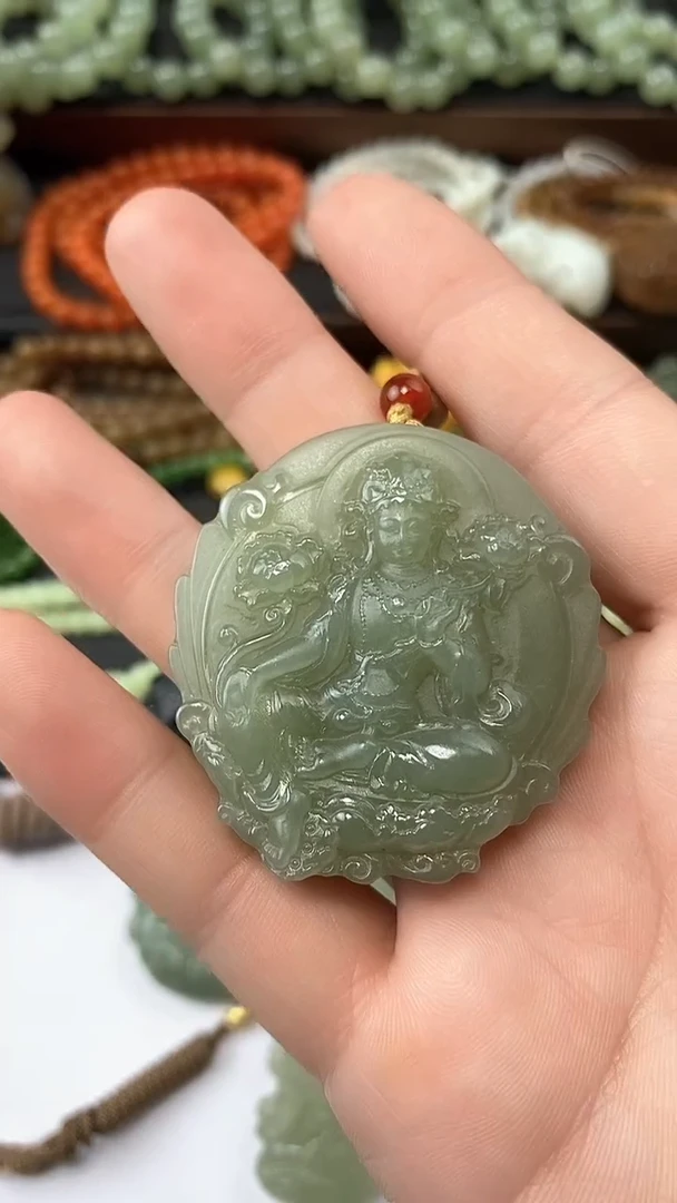 【闪购商品】和田玉度母未镶嵌观音