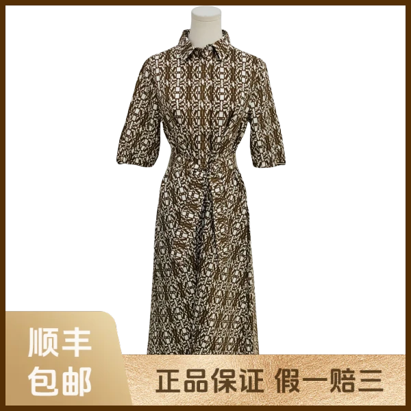 妃鱼/麦丝玛拉/棉/连衣裙/95新/s零九一五