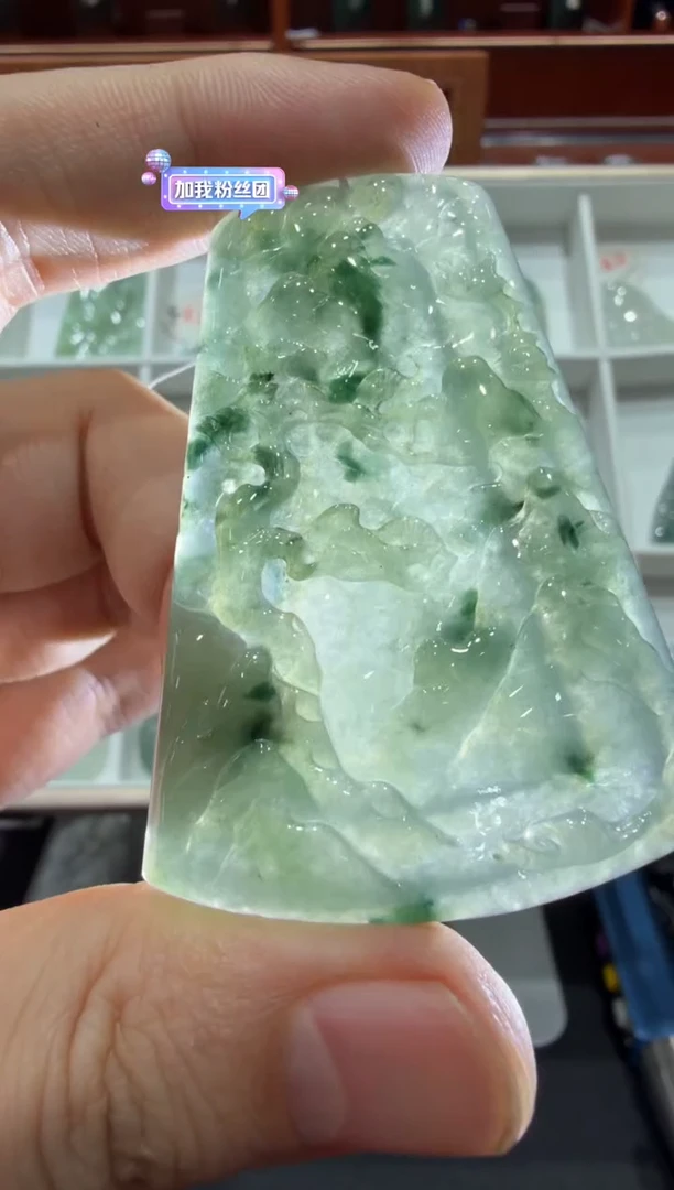 未镶嵌挂件翡翠A货翡翠多样性孤品