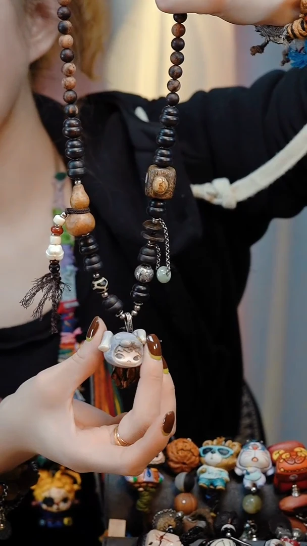 非金属无流****滨小野葫芦项链