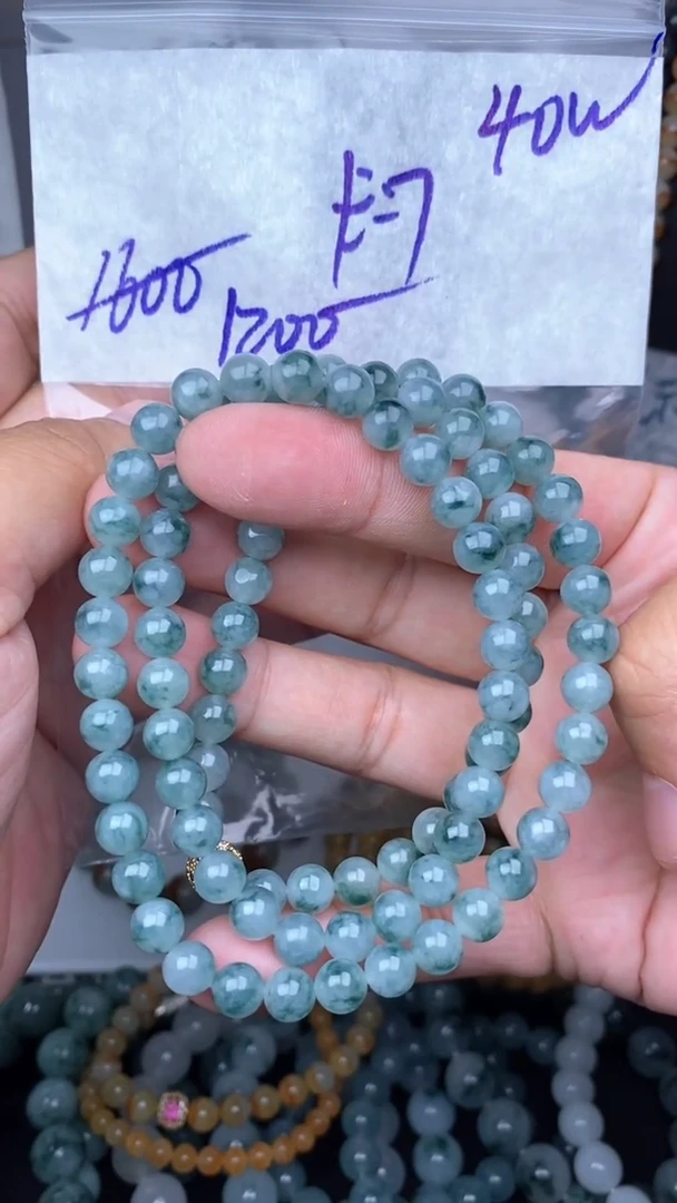 未镶嵌定制翡翠毛货需精细抛光拍一发一