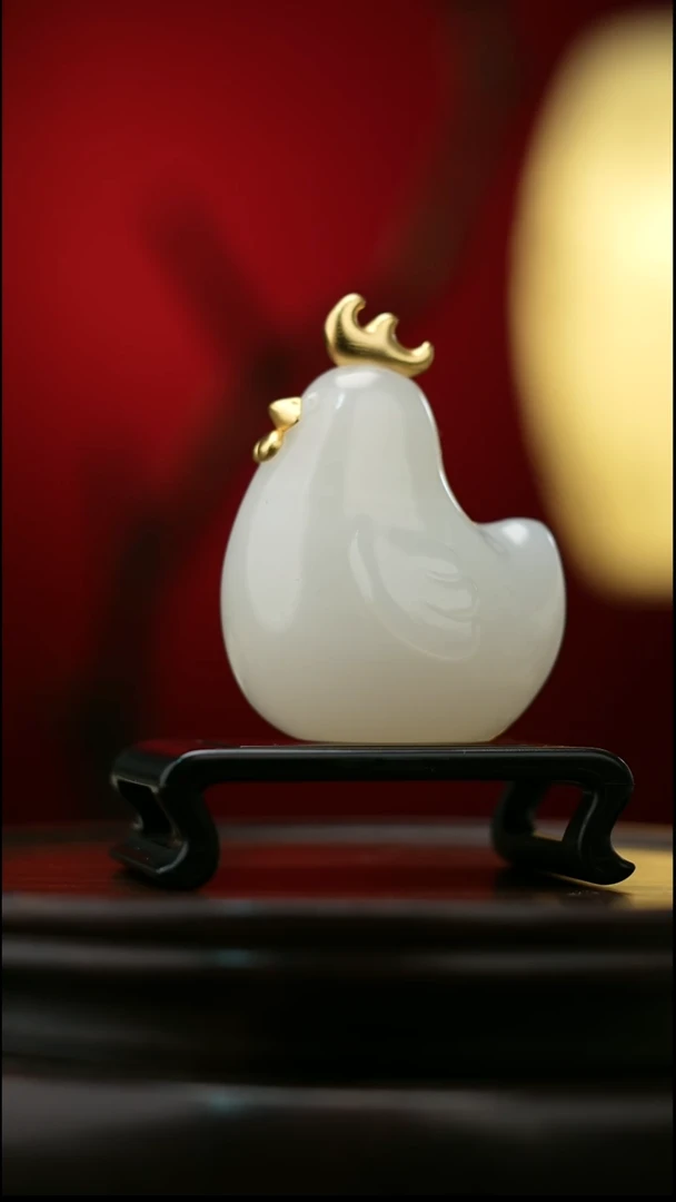 玉【大吉大利】天然玉石摆件