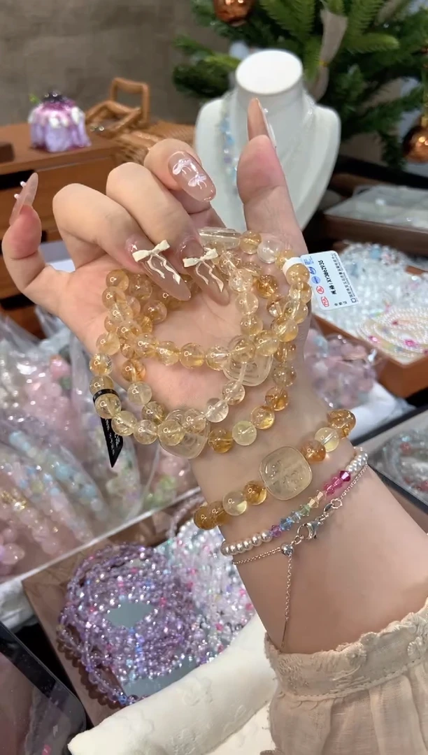 未镶嵌手串水晶孤品捡漏均匀瑕疵介意勿拍