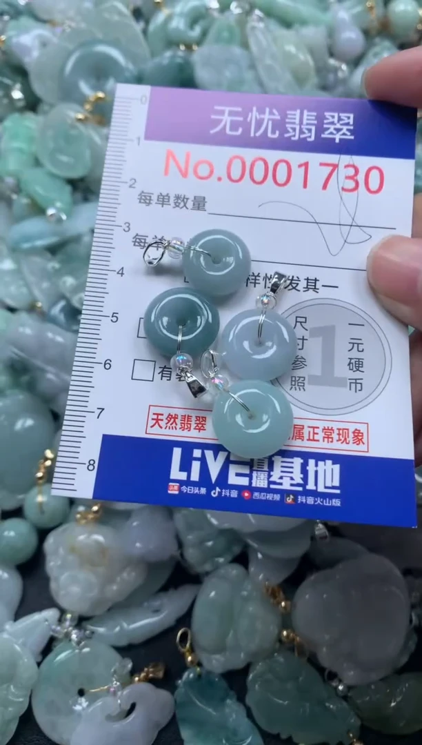 颈饰未镶嵌翡翠1730