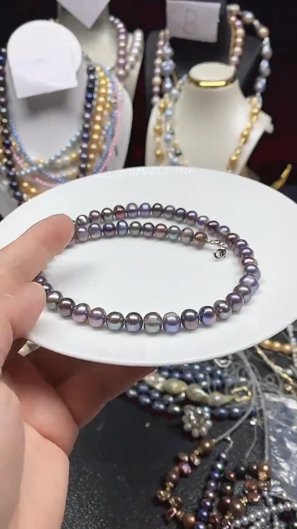 【闪购商品】淡水珍珠颈饰未镶嵌多人