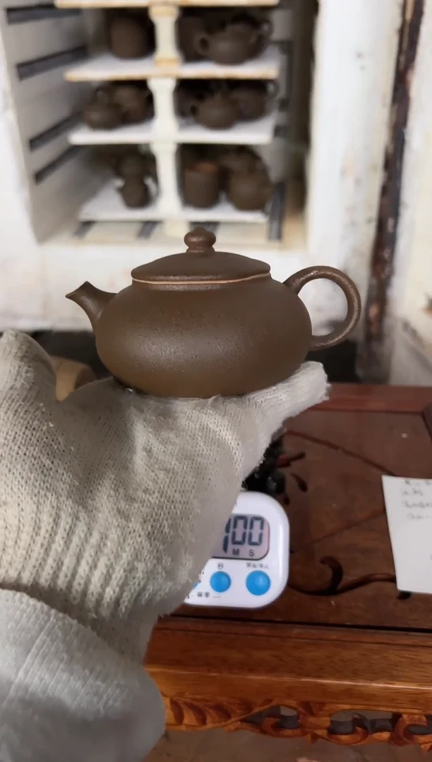 【闪购商品】冰碛岩陶制手工寒江 内部微瑕