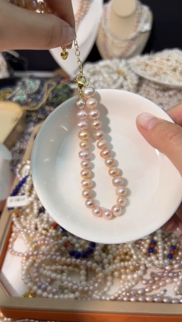 【闪购商品】淡水珍珠27未镶嵌强光*珍珠手链