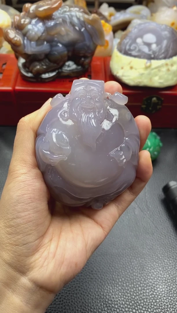 未镶嵌手把玛瑙/玉髓清*00